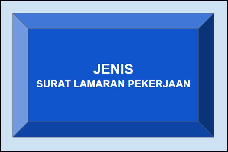 Contoh Makalah Surat Lamaran Kerja Komunikasi Bisnis