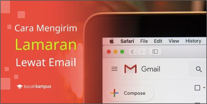 Contoh Mengirim Surat Lamaran Kerja Melalui Email