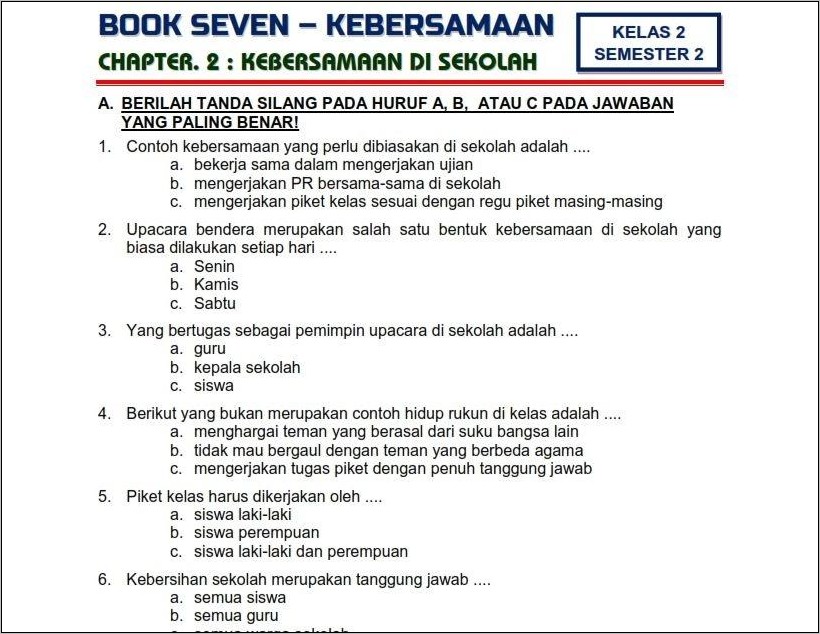 Contoh Soal Materi Surat Lamaran Pekerjaan