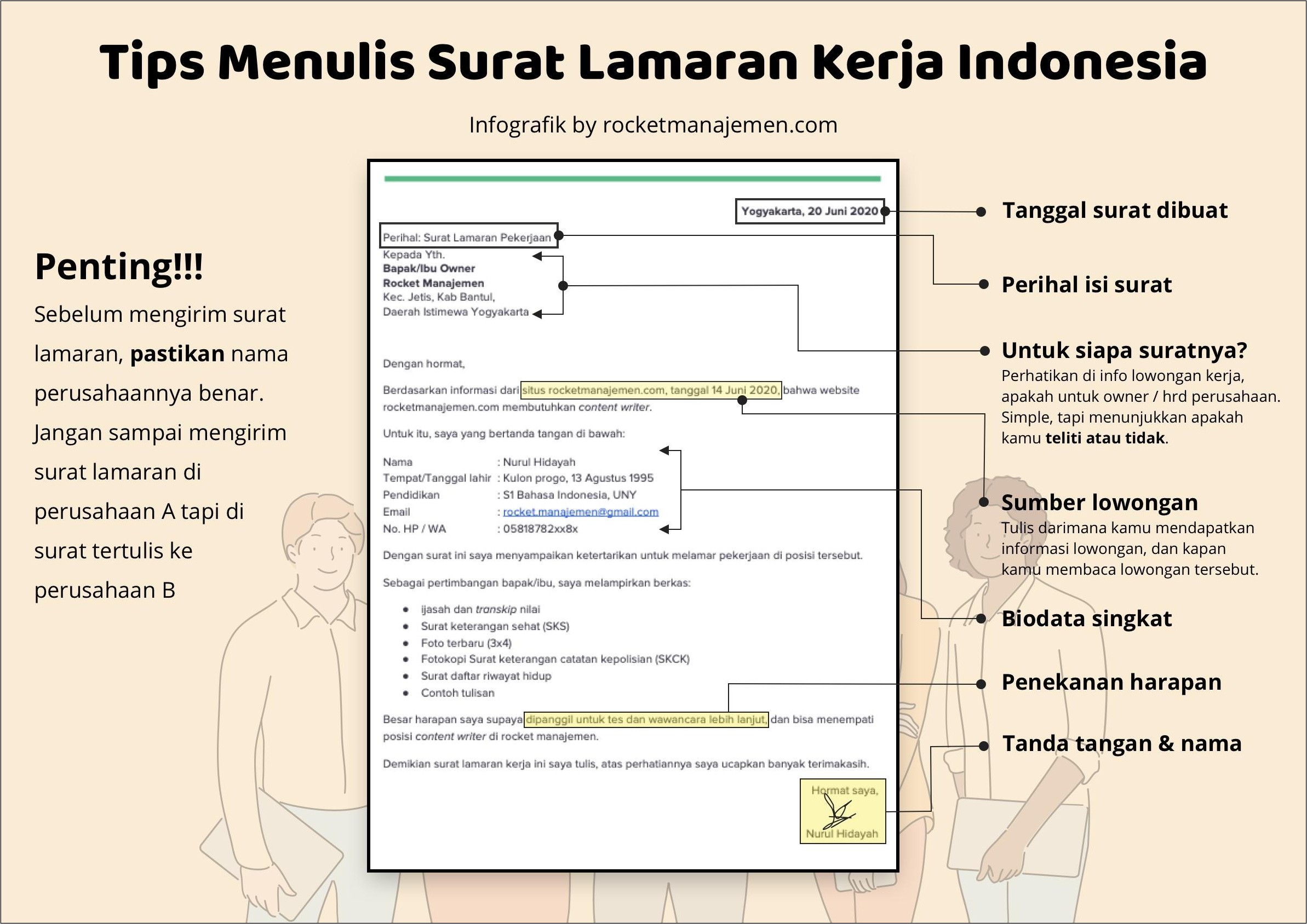 Contoh Surat Balasan Lamaran Kerja Ditolak