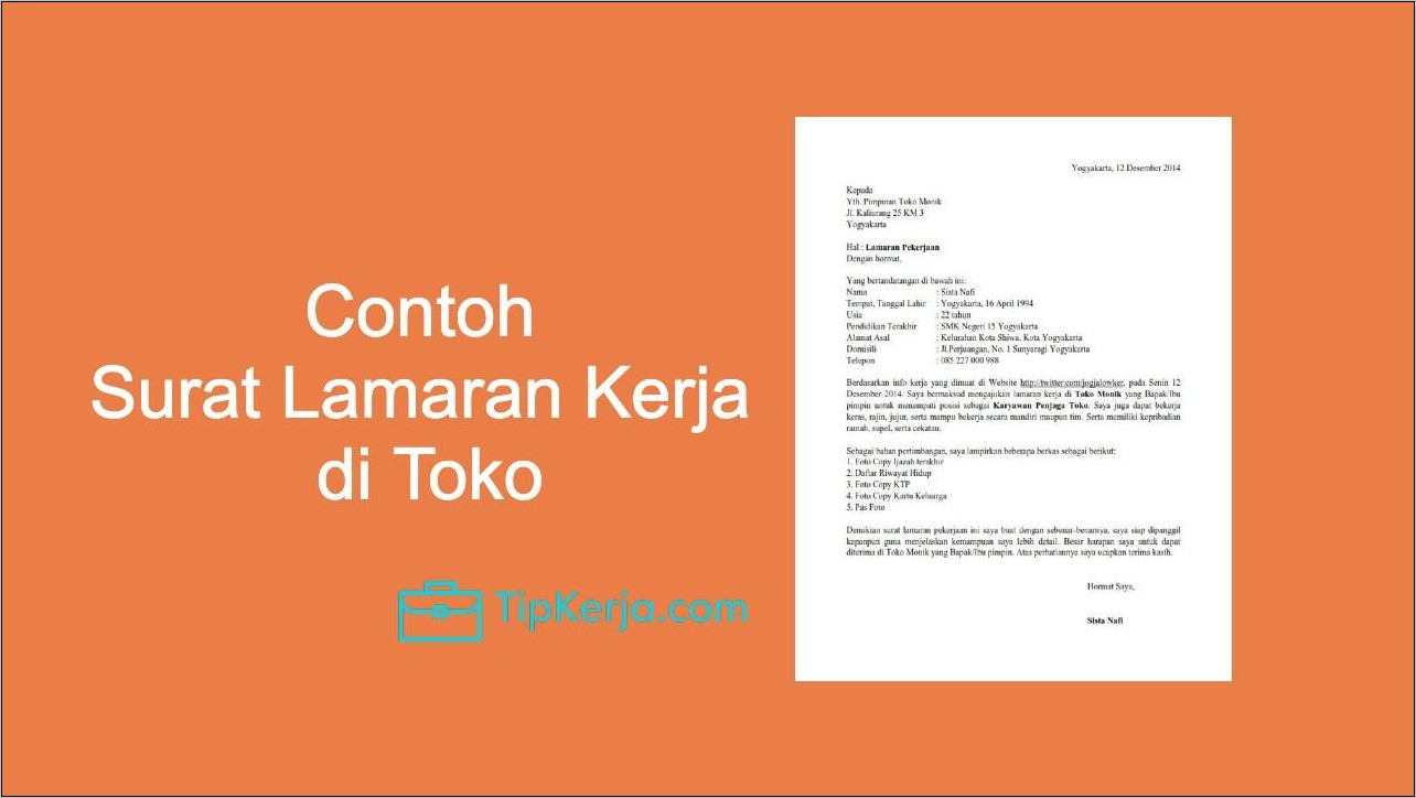 Contoh Surat Balasan Lamaran Pekerjaan Diterima