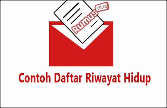 Contoh Surat Lamaran Kerja Dan Daftar Riwayat Hidup Doc