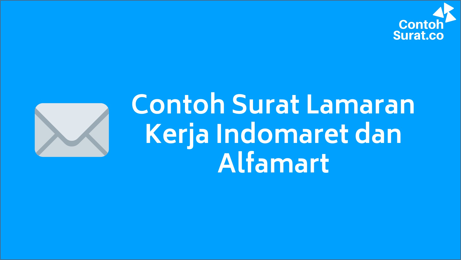 Contoh Surat Lamaran Kerja Indomaret Yang Baik Dan Benar Surat Lamaran Kerja Desain Contoh