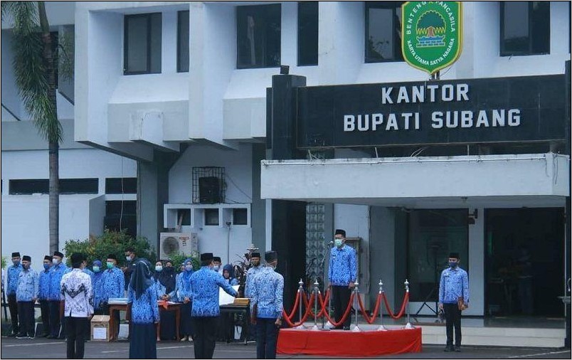 Contoh Surat Lamaran Kerja Kantor Bupati