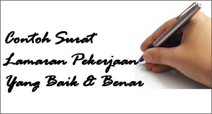 Contoh Surat Lamaran Kerja Kriya Mandiri