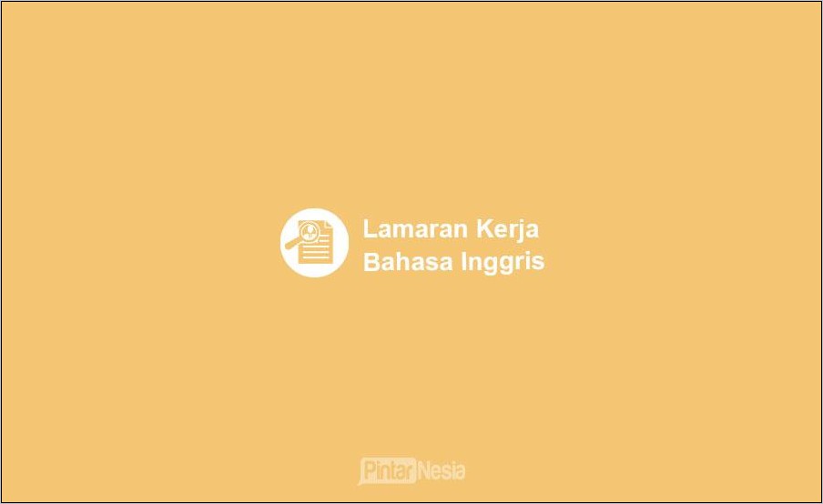 Contoh Surat Lamaran Kerja Menjadi Guru Matematika Dalam Bahasa Inggris