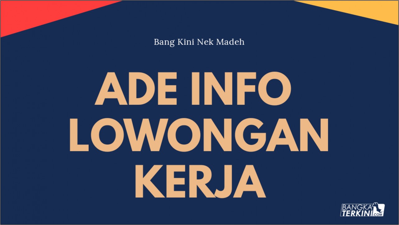 Contoh Surat Lamaran Kerja Untuk Di Kfc