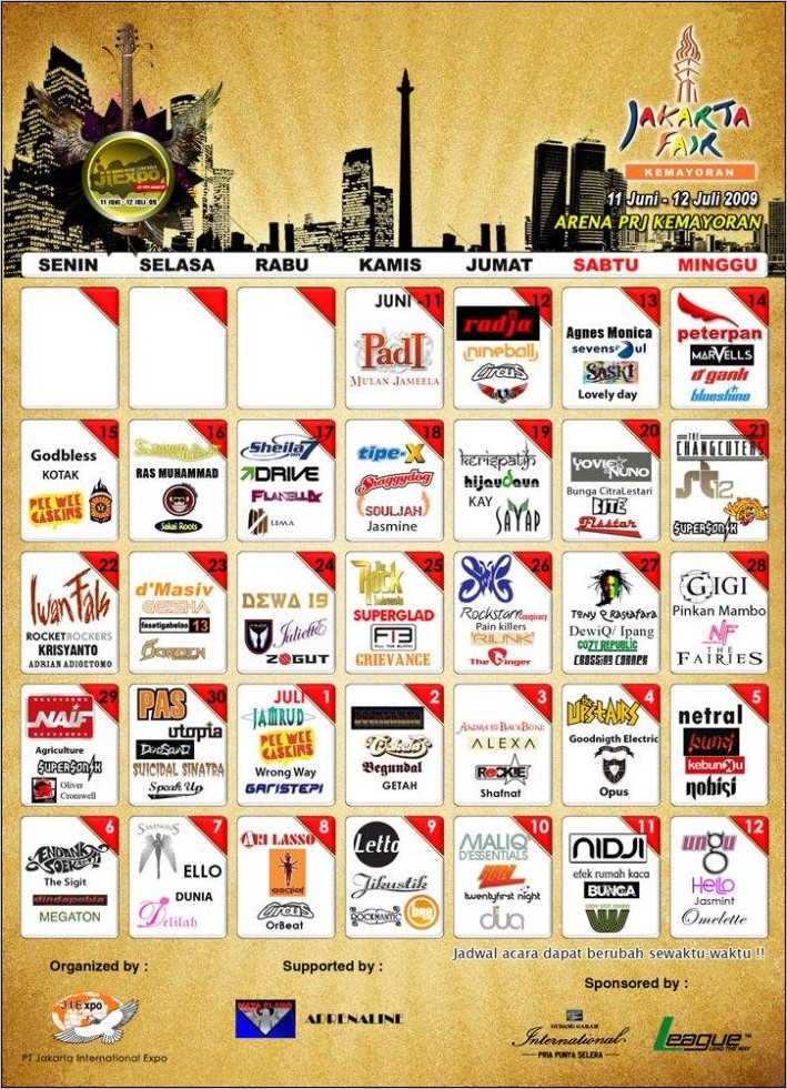Contoh Surat Lamaran Kerja Untuk Event Prj