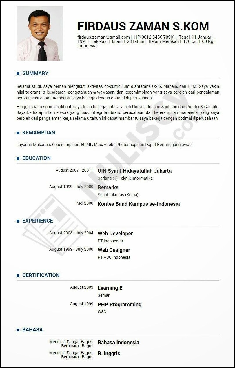 Contoh Surat Lamaran Kerja Web Designer Bahasa Inggris