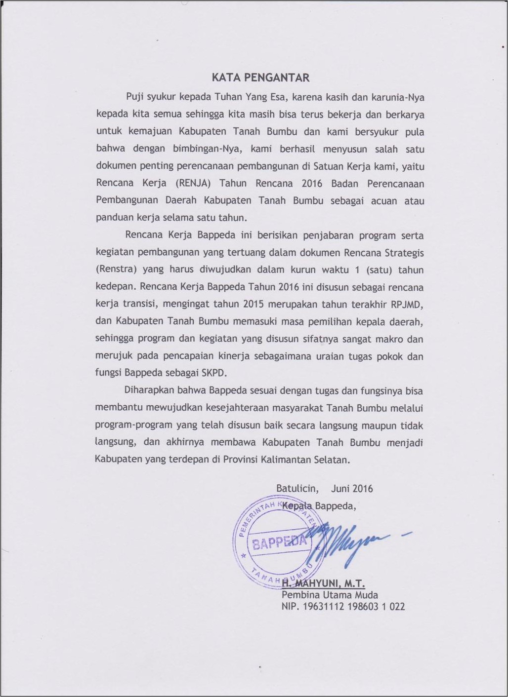 Contoh Kerangka Acuan Kerja Penyediaan Jasa Surat Menyurat