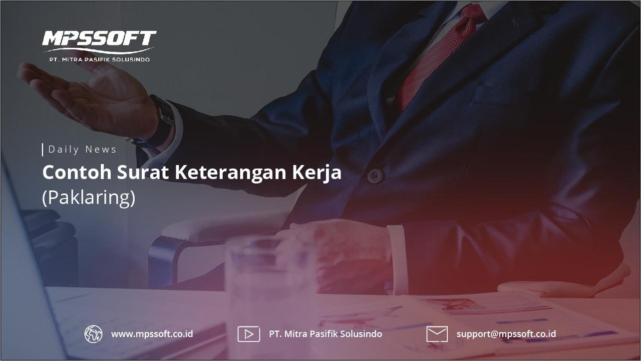 Contoh Pengajuan Surat Paklaring Dan Refensi Kerja