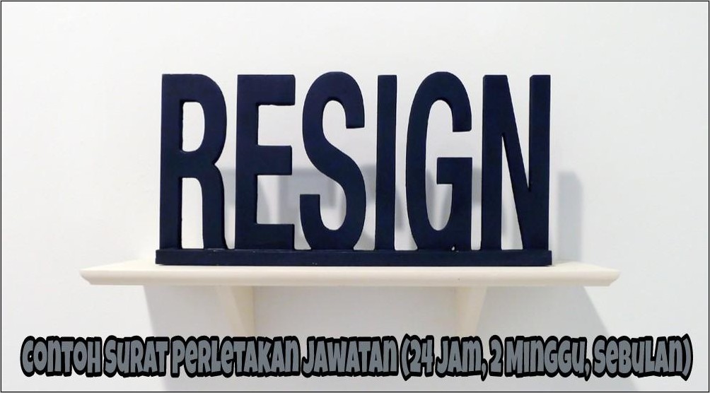 Contoh Surat Berhenti Kerja Toko