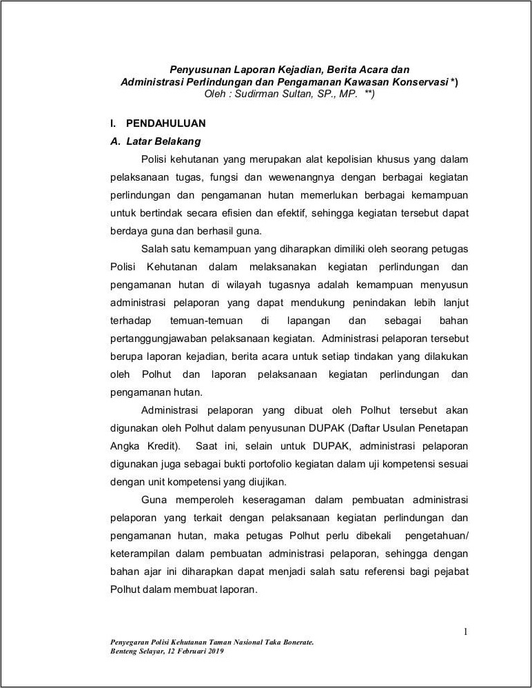 Contoh Surat Berita Acara Kemajuan Pekerjaan