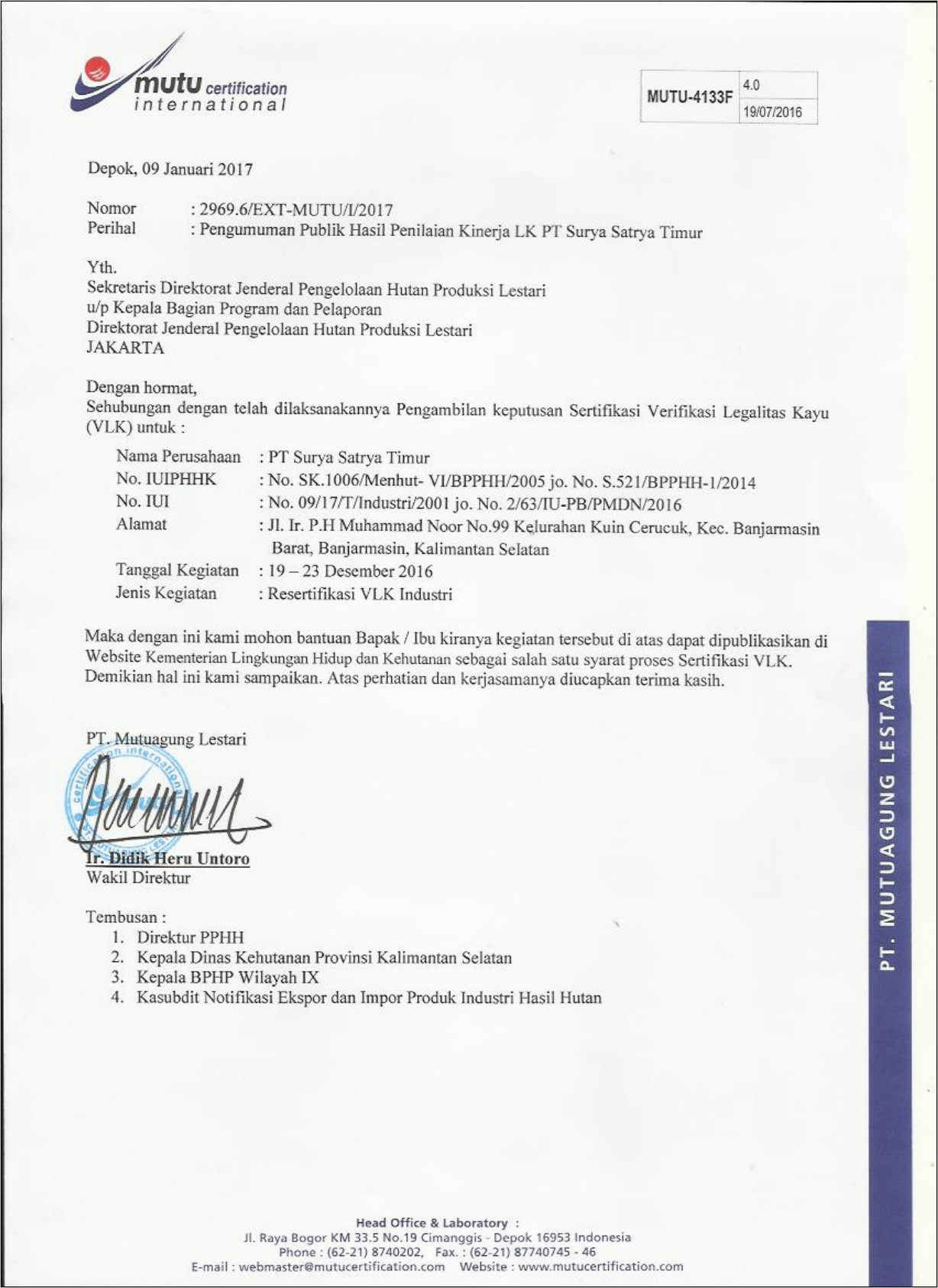 Contoh Surat Berita Acara Serah Terima Pekerjaan Jasa Kegiatan