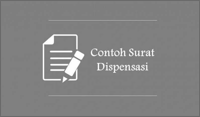 Contoh Surat Dispensasi Kuliah Karena Kerja.doc