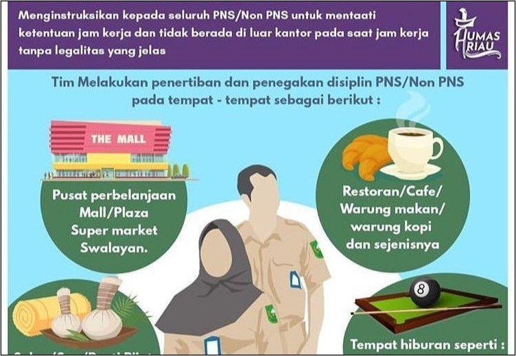 Contoh Surat Edaran Disiplin Jam Kerja Asn