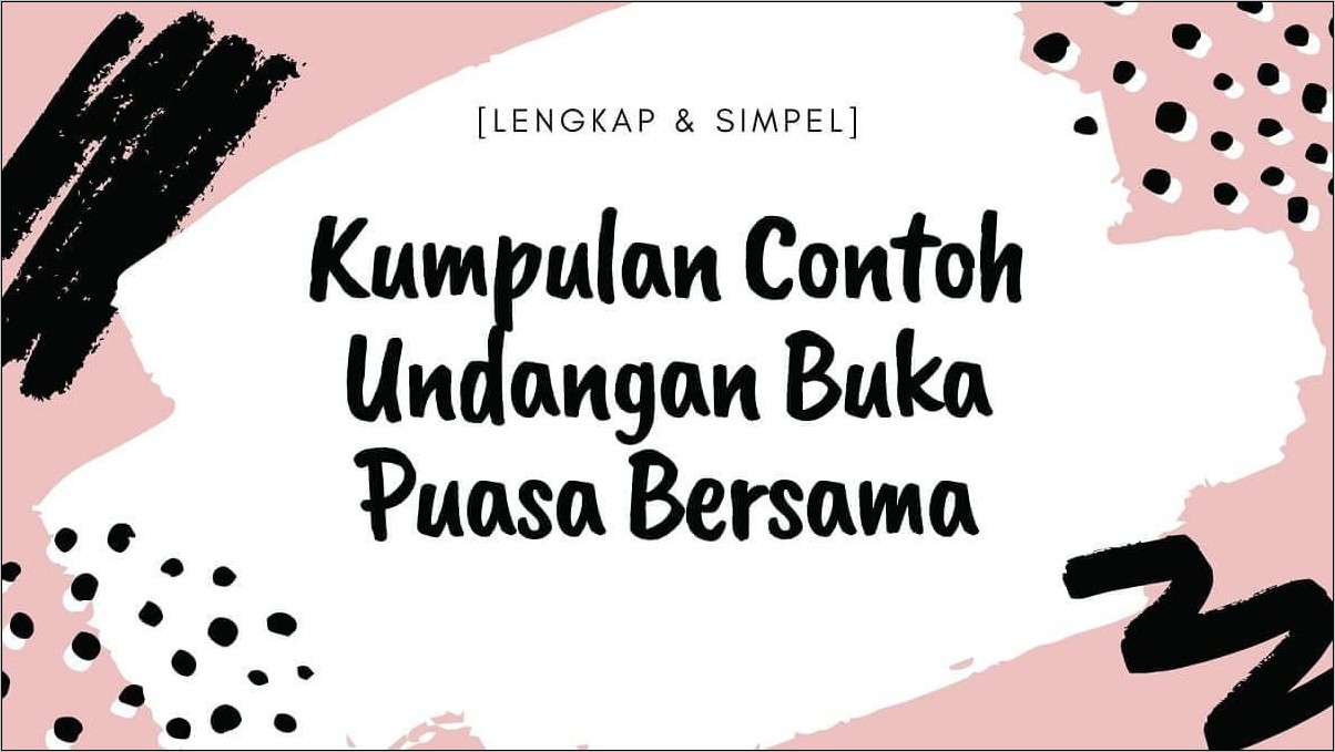 Contoh Surat Jam Kerja Bulan Puasa Dari Beberap Perusahaan