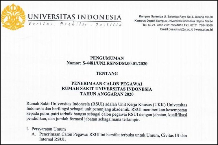 Contoh Surat Keterangan Kerja Fif Group