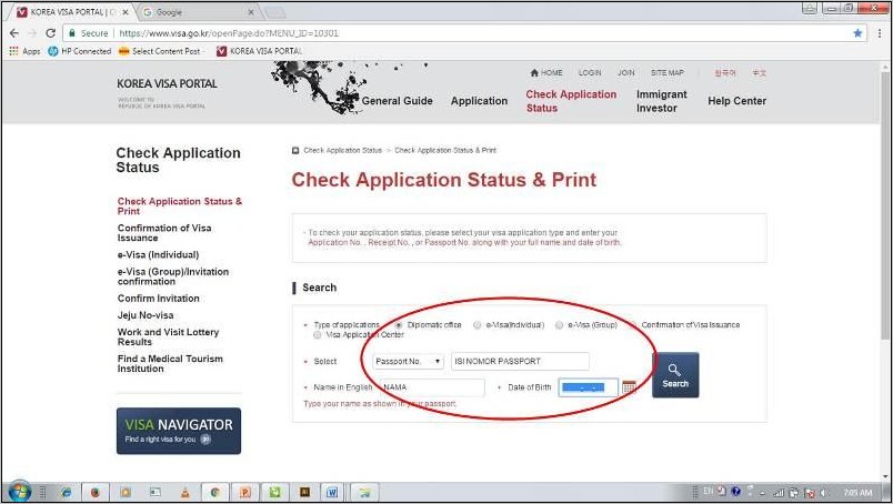 Contoh Surat Keterangan Kerja Untuk Apply Visa Korea