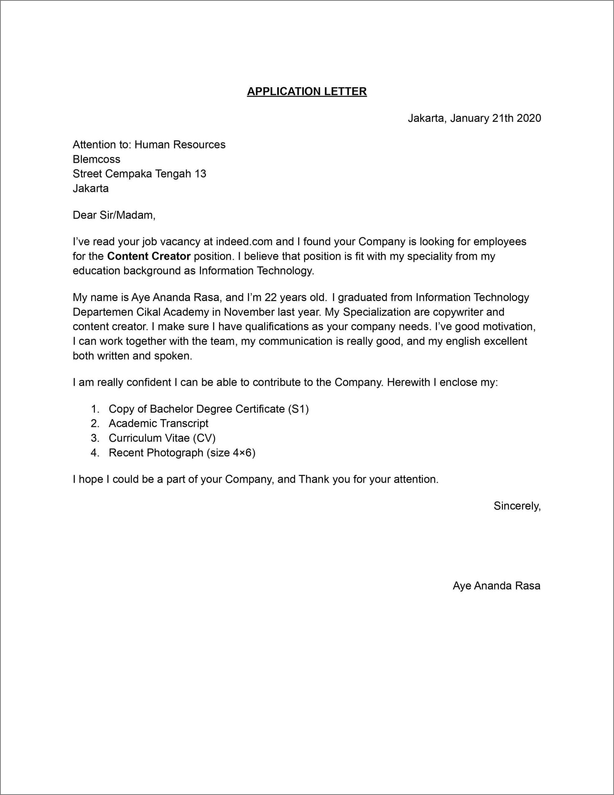 Contoh Surat Keterangan Pengalaman Kerja Sebagai Kepala Perpustakaan