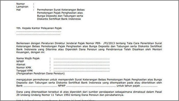 Contoh Surat Keterangan Penghasilan Bruto Dan Pekerjaan