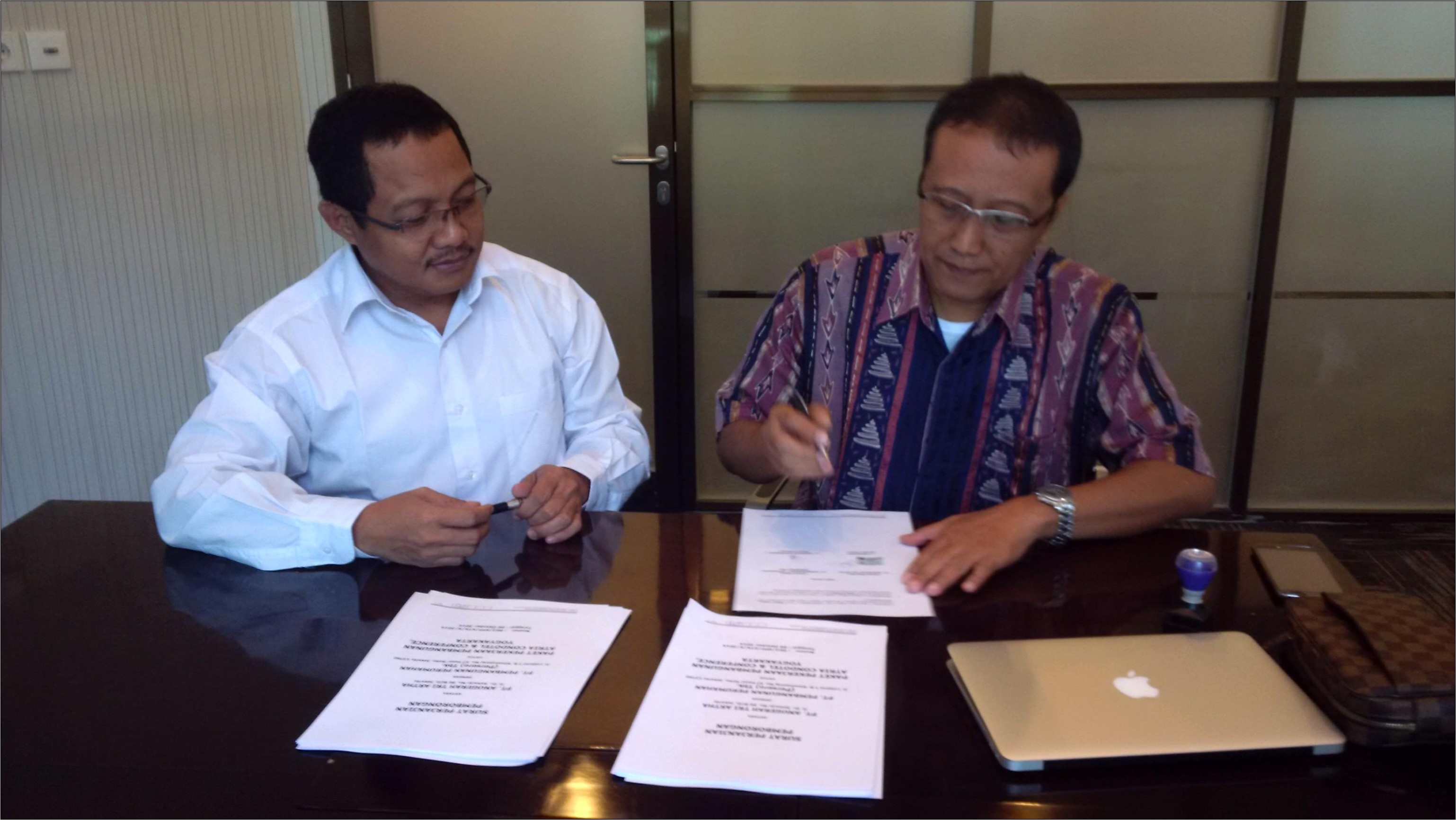 Contoh Surat Kontrak Kerja Borongan