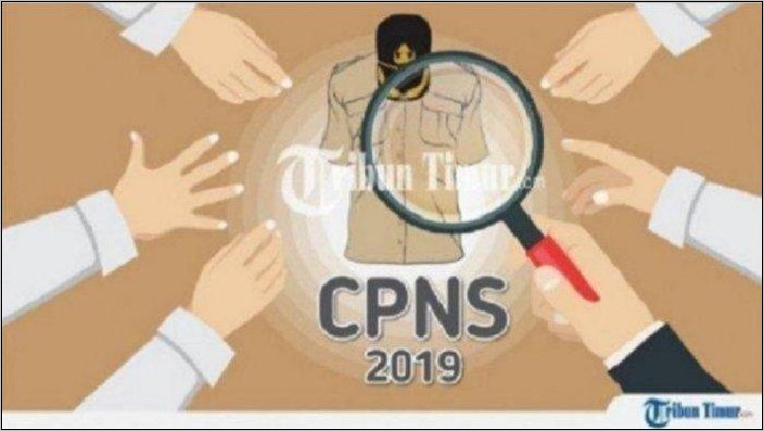 Contoh Surat Lamaran Cpns 2019 Kemendikbud Lulusan Sma Dan Smk Elbl