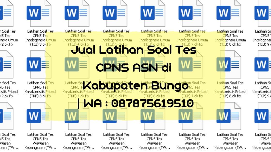 Contoh Surat Lamaran Cpns Kabupaten Bungo 2019