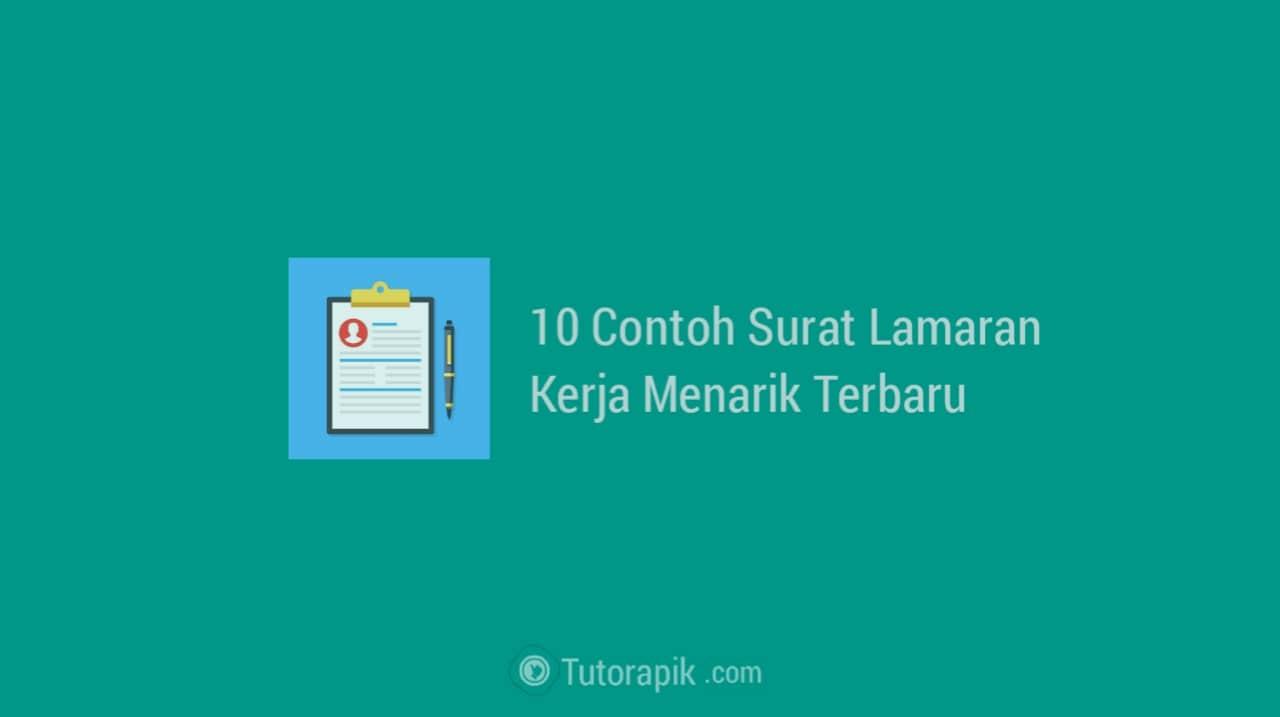 Contoh Surat Lamaran Cpns Kota Madiun 2019