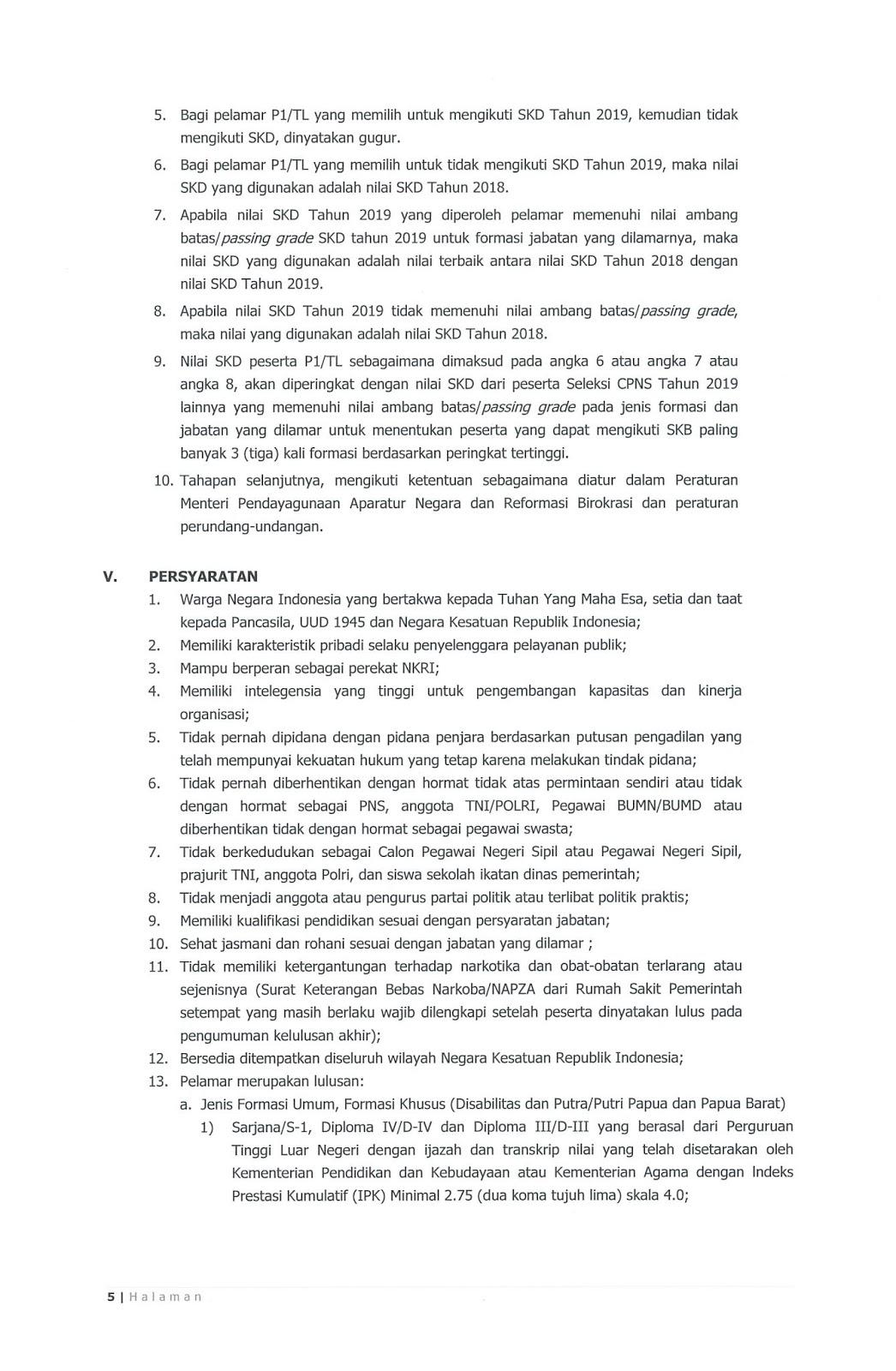Contoh Surat Lamaran Cpns Mahkama Agung Ri 2019