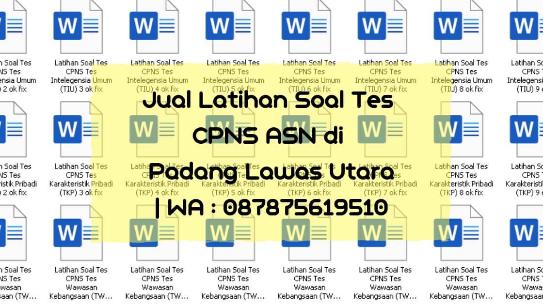 Contoh Surat Lamaran Cpns Padang Lawas Utara 2019