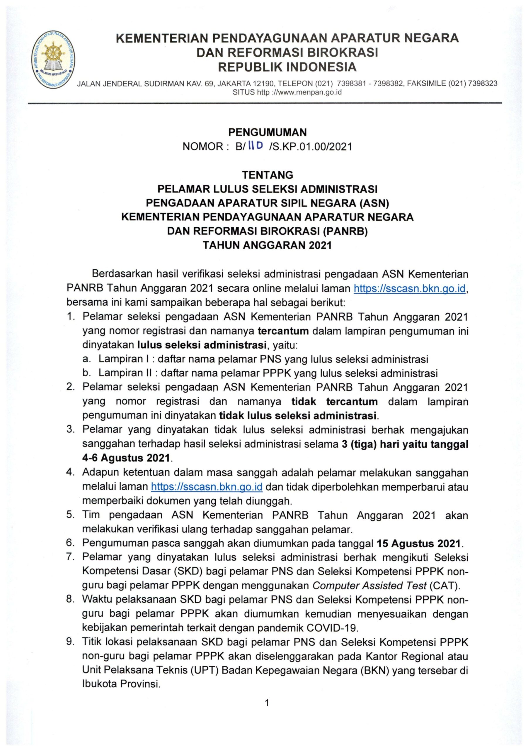 Contoh Surat Lamaran Cpns Pemerintahan Kota Denpasar 2019 Pdf