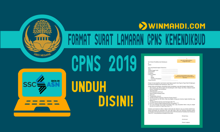 Contoh Surat Lamaran Daftar Cpns 2019