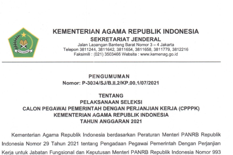 Contoh Surat Lamaran Dki Jakarta Guru Cpns 2019