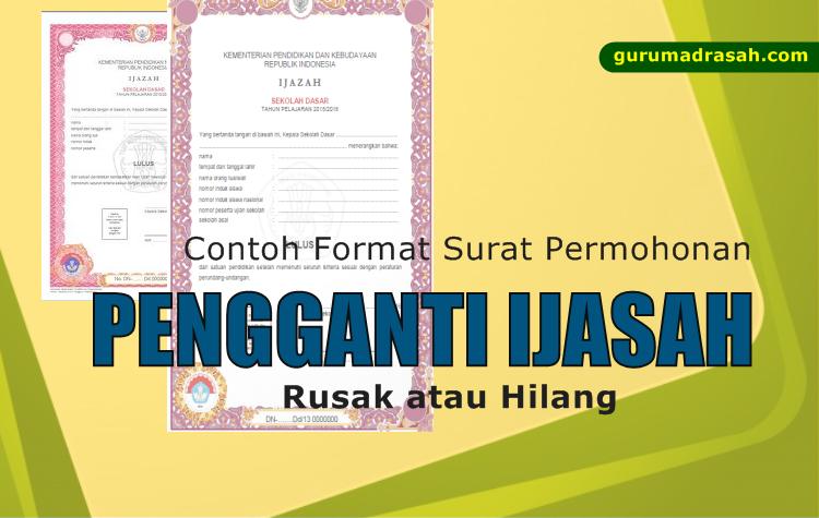 Contoh Surat Lamaran Guru Bp Madrasah Ibtidaiyah