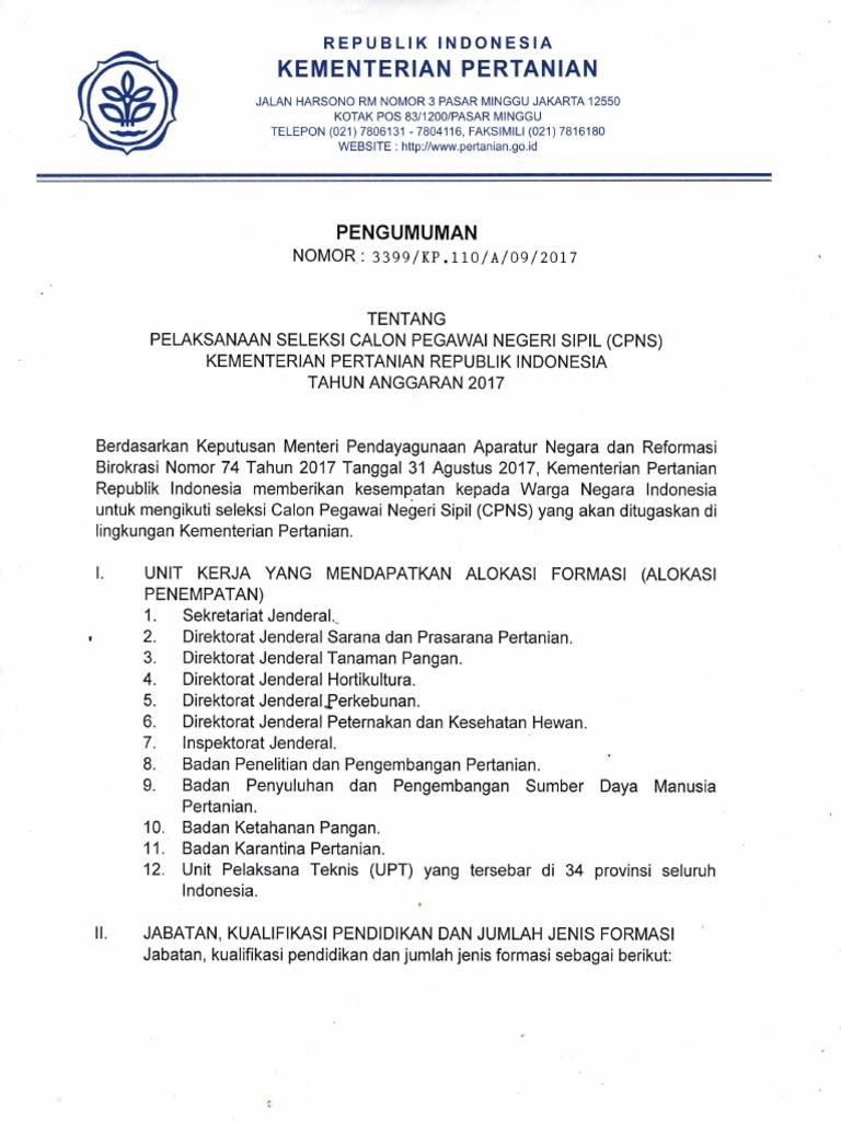 Contoh Surat Lamaran Ke Kantor Inspektorat