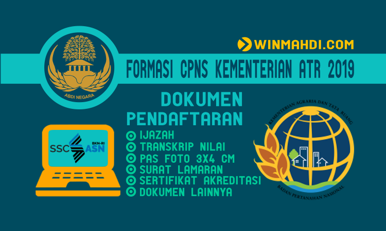 Contoh Surat Lamaran Kementerian Agraria Dan Tata Ruang 2019