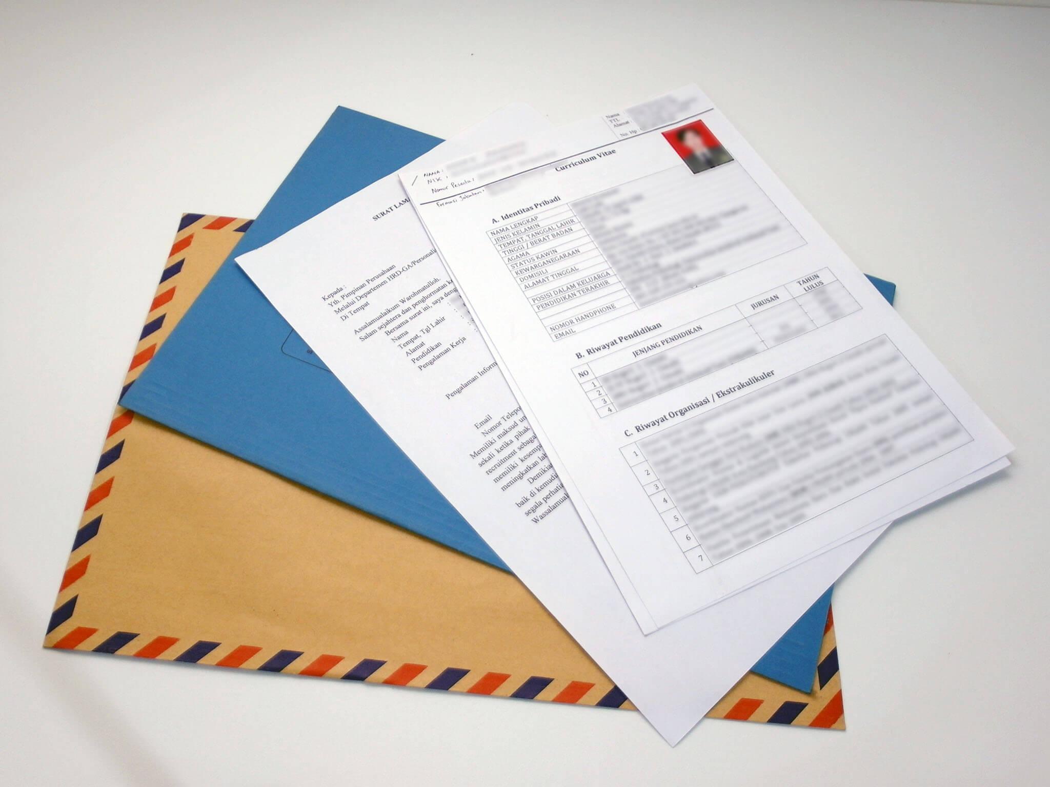 Contoh Surat Lamaran Kerja Berdasarkan Tetangga