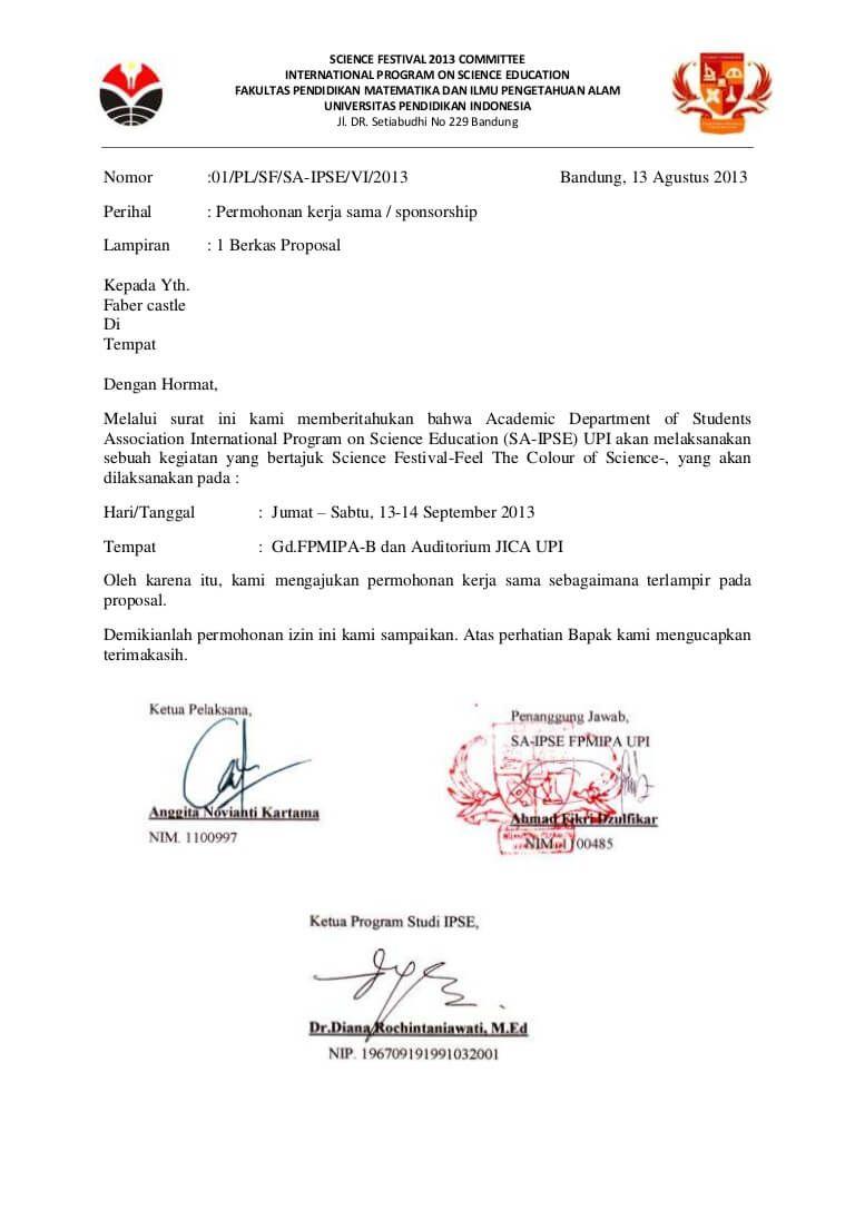 Contoh Surat Lamaran Kerja Dagagu