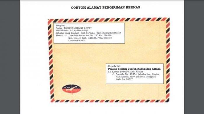 Contoh Surat Lamaran Kerja Di Kantor Polisi