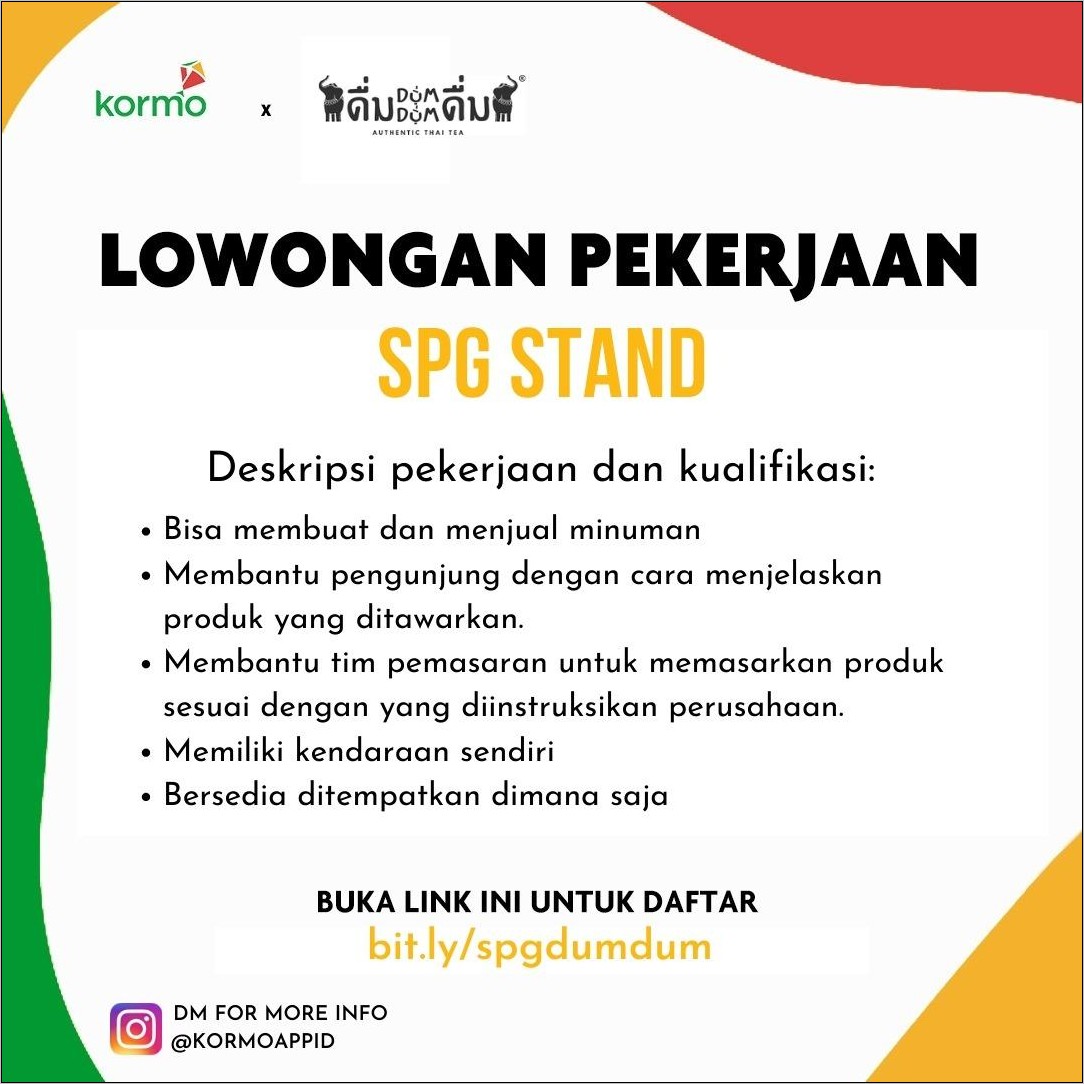 Contoh Surat Lamaran Kerja Di Thaitea