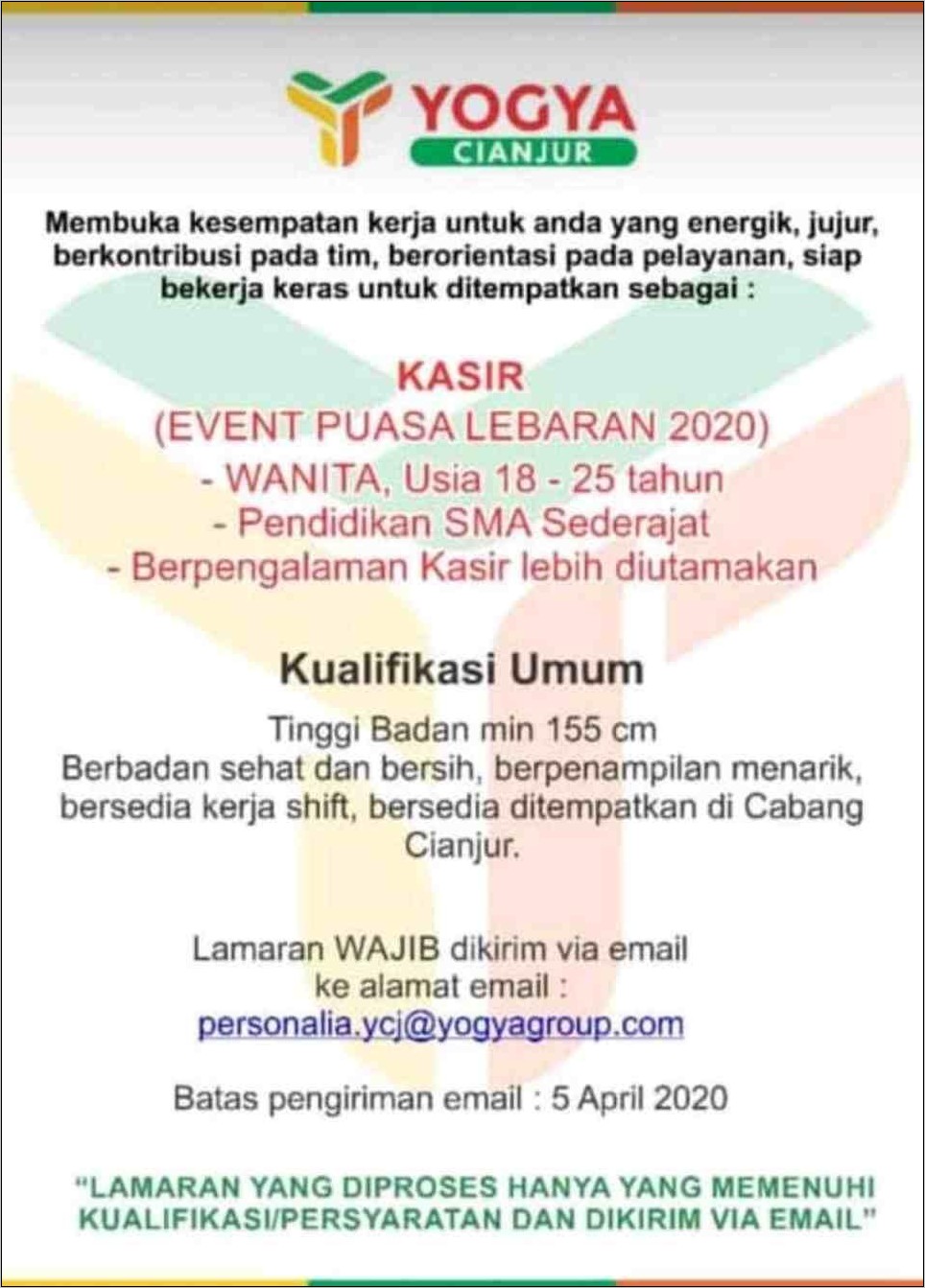 Contoh Surat Lamaran Kerja Ke Pt Akur Pratama