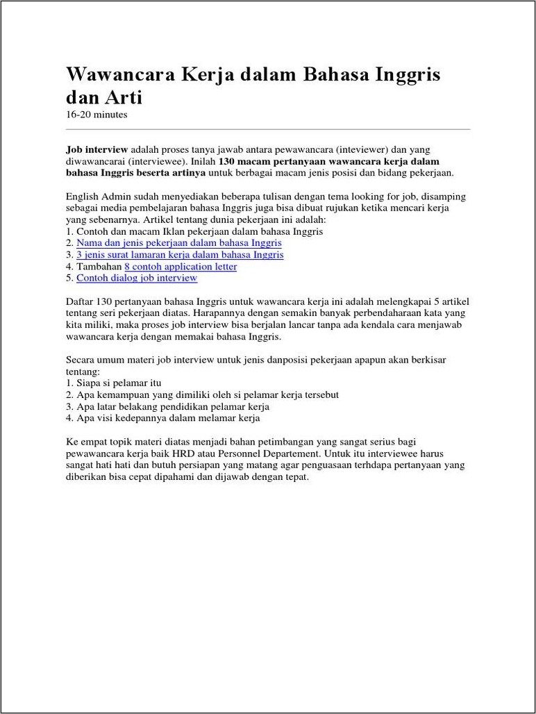Contoh Surat Lamaran Kerja Perusahaan Ternak Bahasa Inggris Beserta Artinya