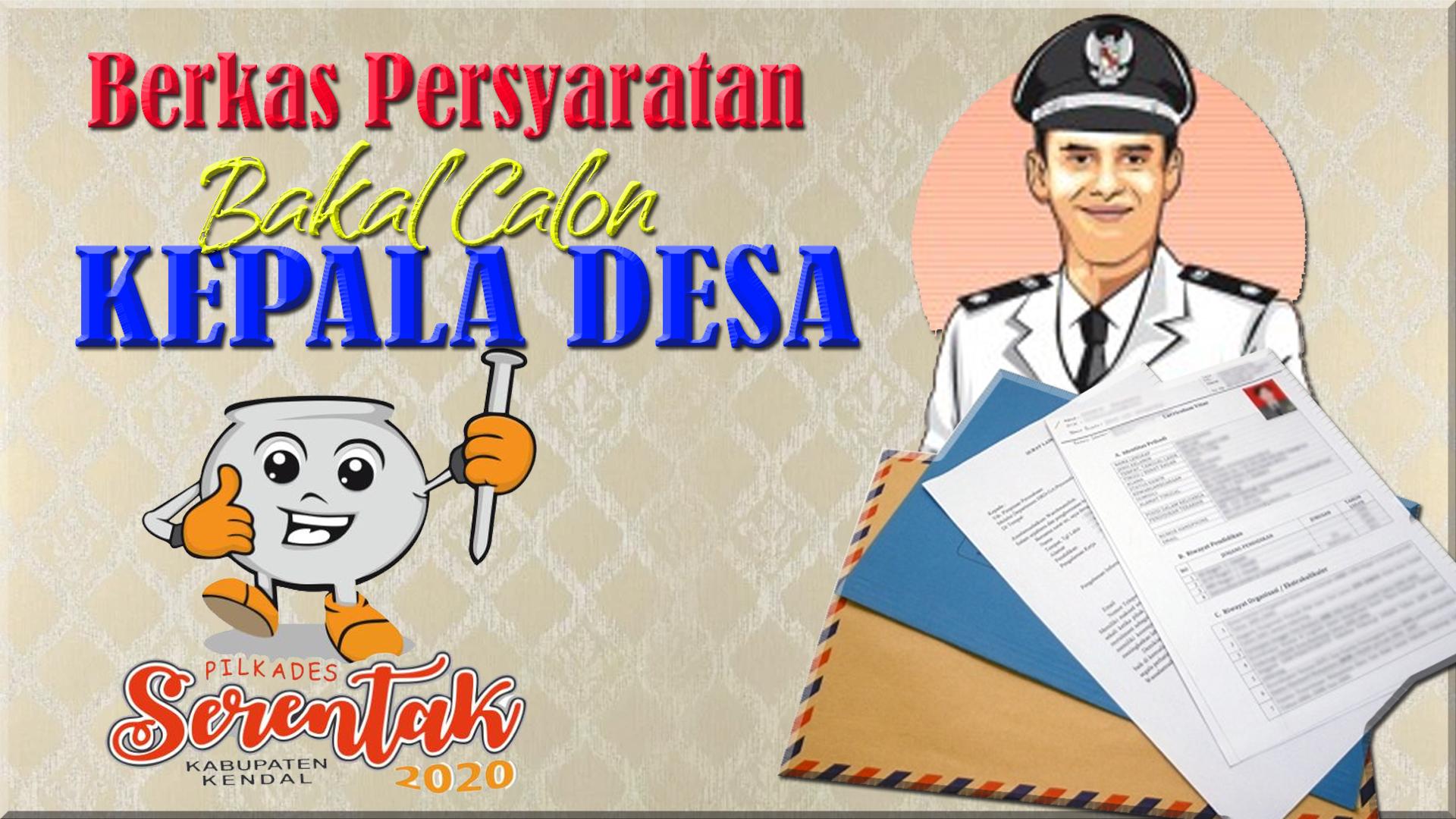 Contoh Surat Lamaran Menjadi Calon Kepala Desa