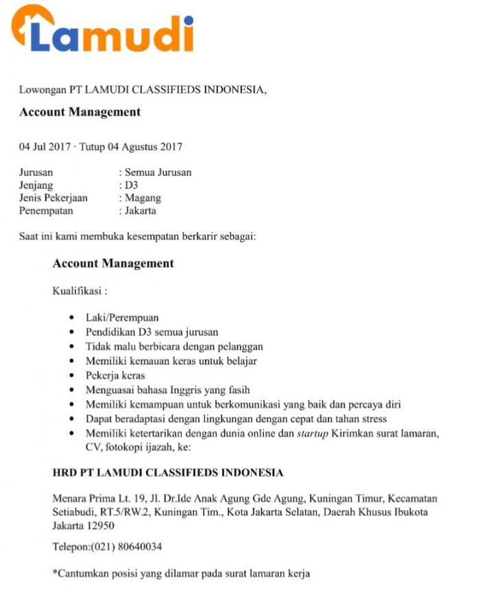 Contoh Surat Lamaran Odp Bni