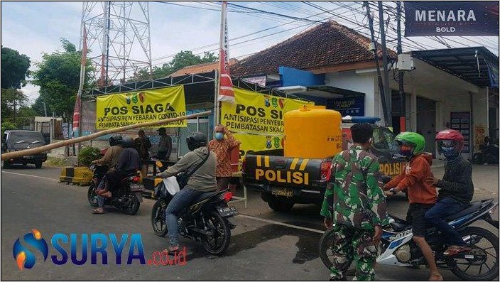 Contoh Surat Lamaran Petugas Pengamanan Lalu Lintas