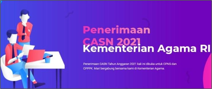 Contoh Surat Lamaran Seleksi P3k Kemenag 2019