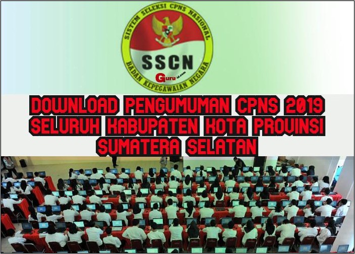 Contoh Surat Lamaran Sscn Kabupaten Empat Lawang