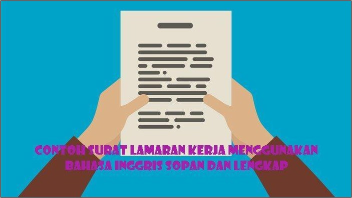 Contoh Surat Lamaran Untuk Bank Sumsel