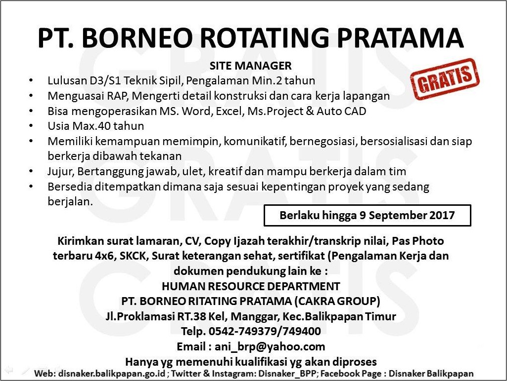 Contoh Surat Lamaran Untuk Ke Bank Bjb Masih Mahasiswa